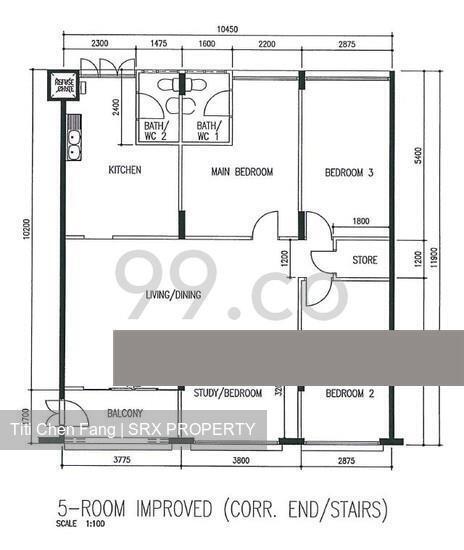 Blk 124 Simei Street 1 (Tampines), HDB 5 Rooms #235537191